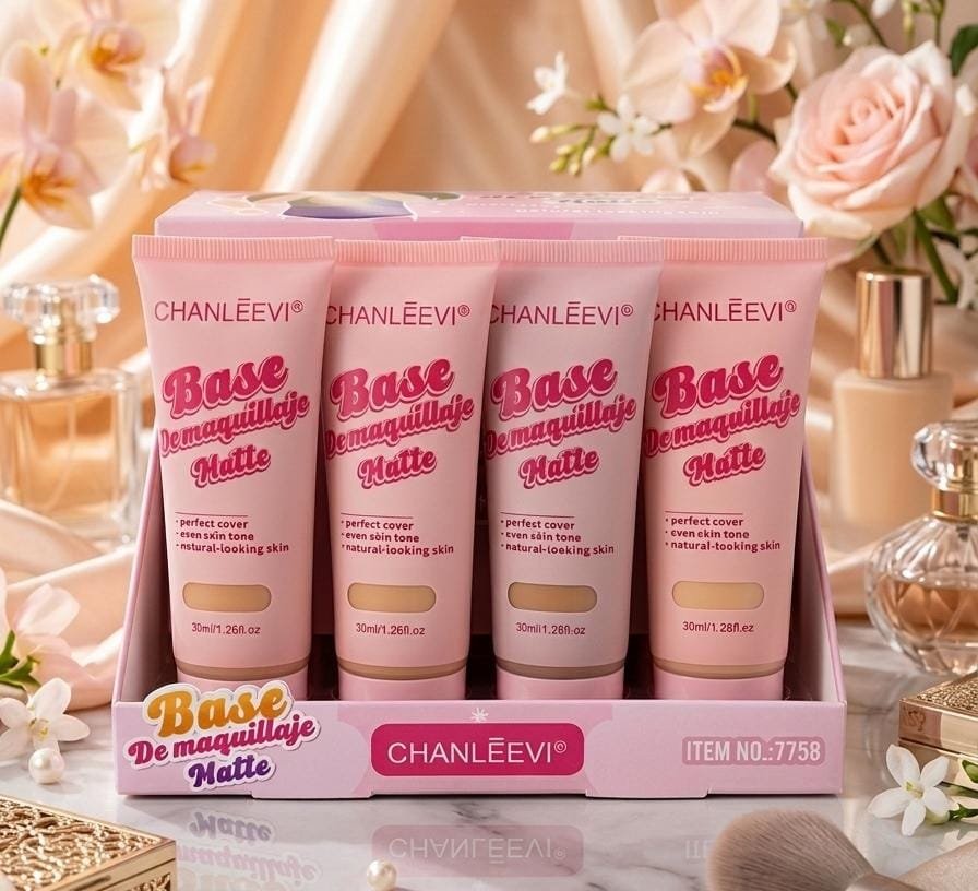 BASE DE MAQUILLAJE MATTE CHANLEEVI
